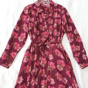 Nanette Lepore floral midi dress